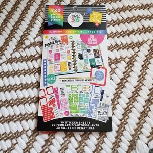 The Happy Planner Rainbow Big Sticker Book